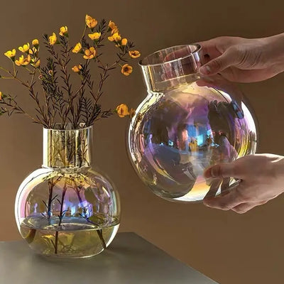 Creative Transparent Hydroponic Flower Vase Havenly Meadows