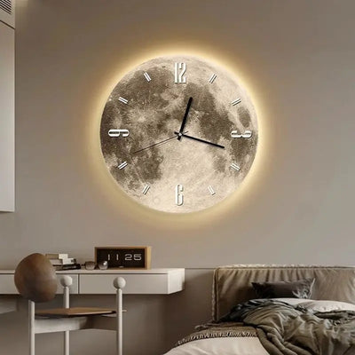 High-grade Wall Clock Living Room Home Fashion Havenly Meadows