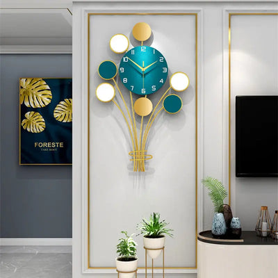 Light Luxury Creative Fashion Simple Wall Clock Havenly Meadows