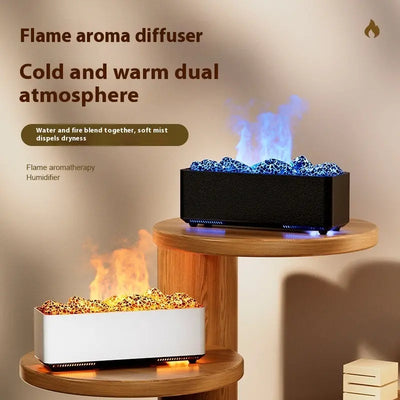 Volcano Humidifier Air Ultrasonic Aroma Diffuser Havenly Meadows