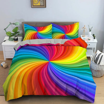 3D Digital Printing Fitted Bed Sheet Havenly Meadows